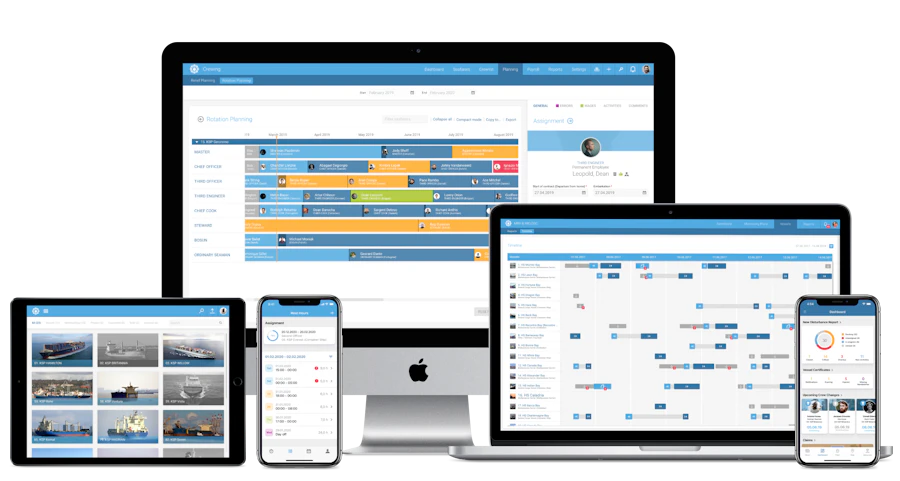 More than 30 modules are at your disposal wherever you work from