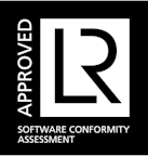 Software conformity certificate issued by LR Lloyds Register of Shipping